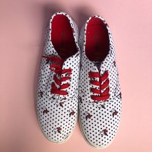 Disney Minnie Mouse Polka Dot Canvas Sneakers